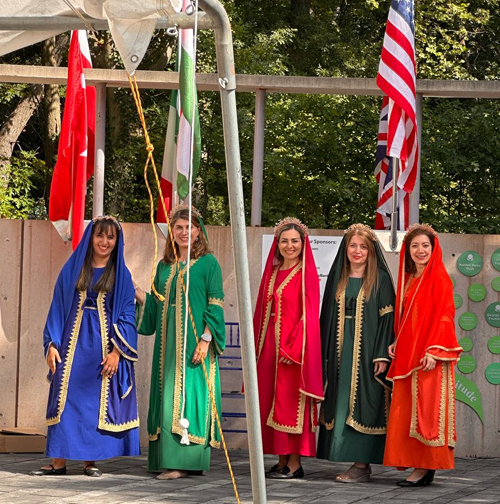 Iranian community in Cultural Gardens on One World Day 2025
