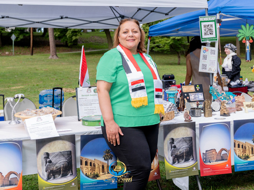 Iraqi community in Cultural Gardens on One World Day 2025
