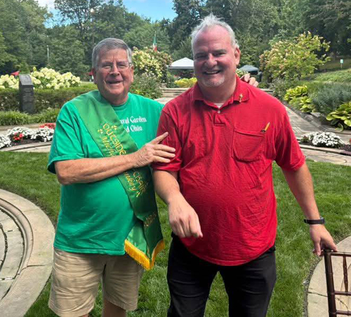 Irish Cultural Garden on One World Day in Cleveland 2024