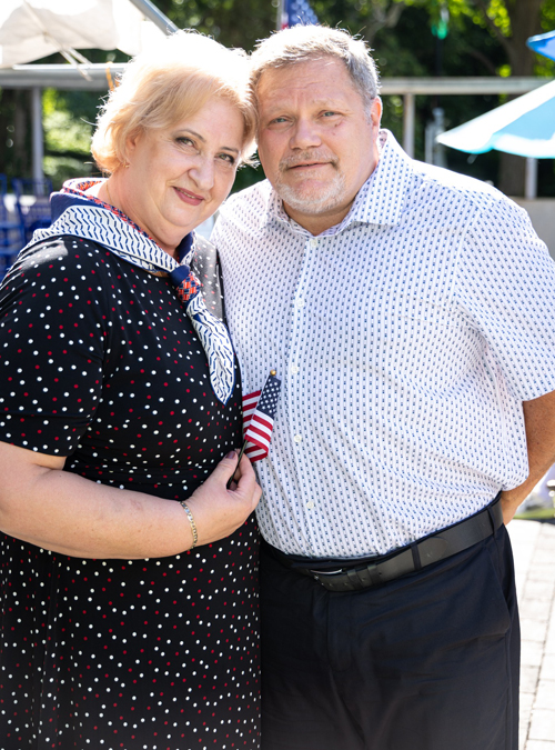 New citizens at Naturalization Ceremony at One World Day 2025