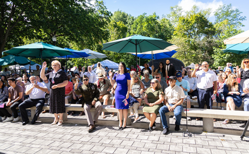 New citizens at Naturalization Ceremony at One World Day 2025