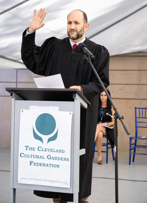 New citizens at Naturalization Ceremony at One World Day 2025