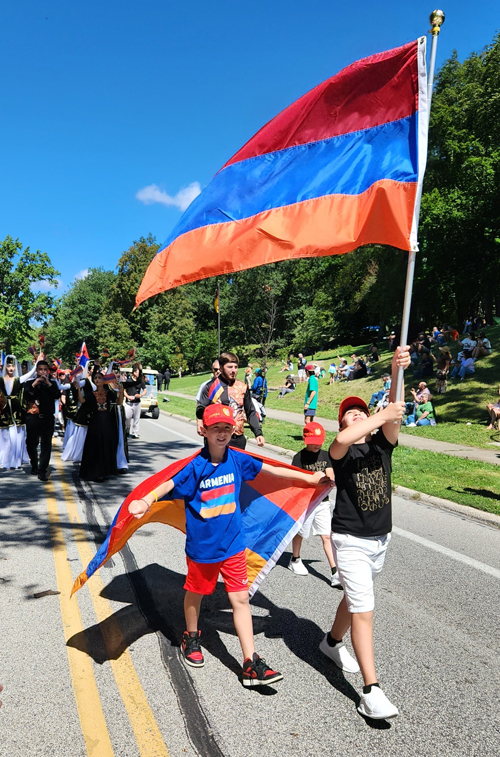 Armenian Cultural Garden in Parade of Flags on One World Day 2025