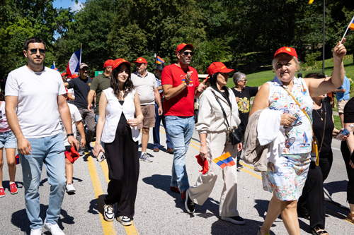 Armenian Cultural Garden in Parade of Flags on One World Day 2025