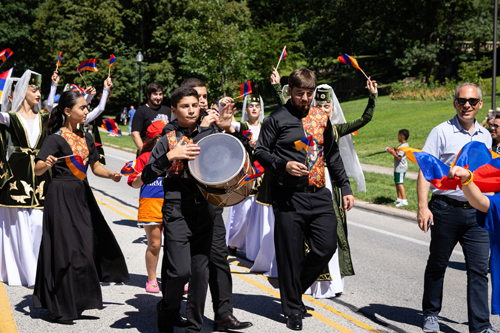 Armenian Cultural Garden in Parade of Flags on One World Day 2025