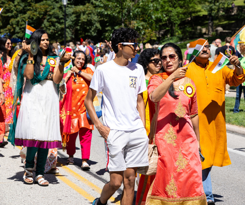 India Cultural Garden in the Parade of Flags on One World Day