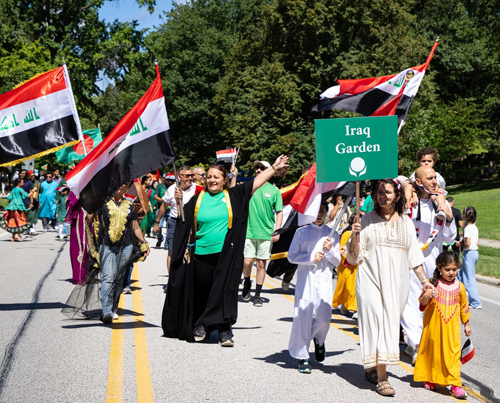 Iraqi community in Parade of Flags on One World Day 2025