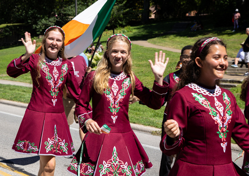 Irish Cultural Garden in the Parade of Flags at One World Day 2025