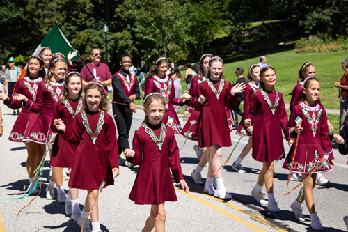 Irish Cultural Garden in the Parade of Flags at One World Day 2025
