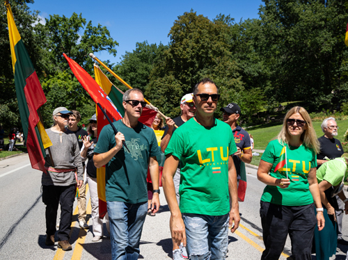 Lithuanian Cultural Garden in 2025 Parade of Flags