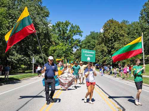 Lithuanian Cultural Garden in 2025 Parade of Flags