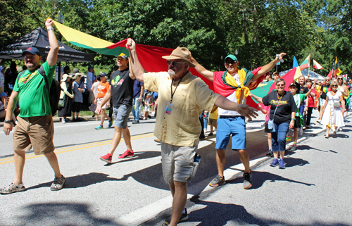 Lithuanian Cultural Garden in 2025 Parade of Flags