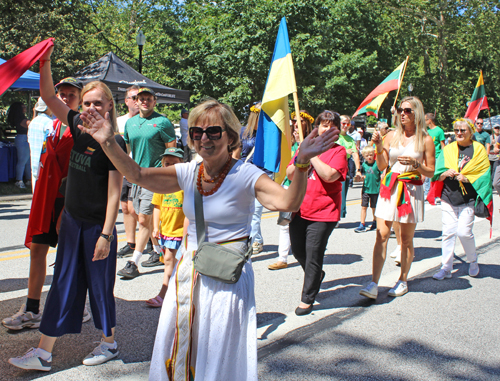 Lithuanian Cultural Garden in 2025 Parade of Flags