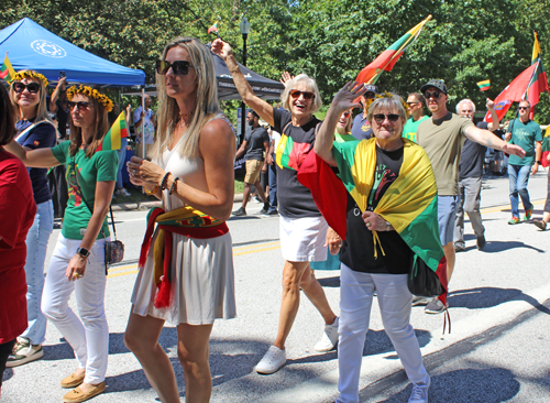 Lithuanian Cultural Garden in 2025 Parade of Flags