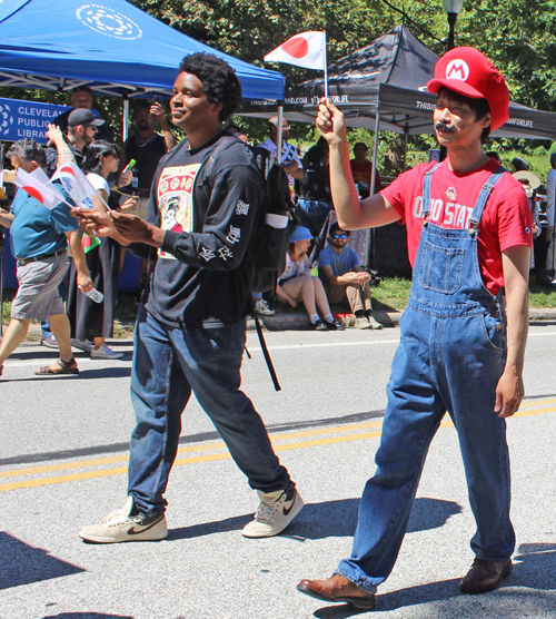 Japanese community in the Parade of Flags on One World Day 2025