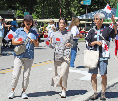 Japanese community in the Parade of Flags on One World Day 2025