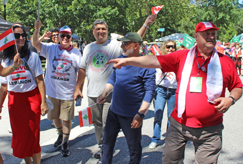 Lebanese Cultural Garden in Parade of Flags on One World Day 2025