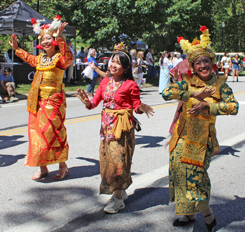 Indonesian Community in Parade of Flags at 2025 One World Day in Cleveland