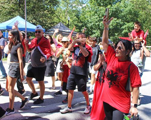 Albanian Garden in the 2025 Parade of Flags