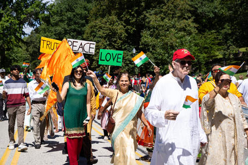 India Cultural Garden in the Parade of Flags on One World Day