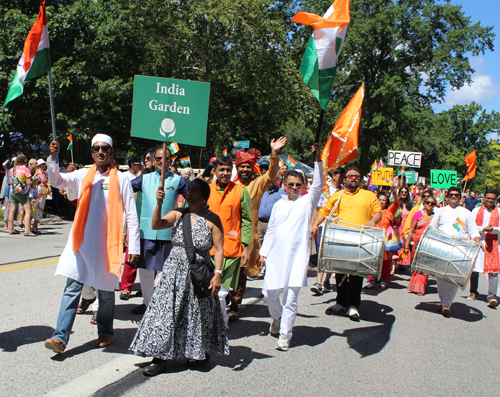 India Cultural Garden in the Parade of Flags on One World Day