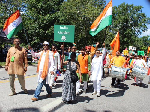 India Cultural Garden in the Parade of Flags on One World Day