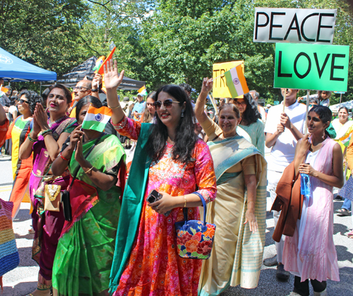 India Cultural Garden in the Parade of Flags on One World Day