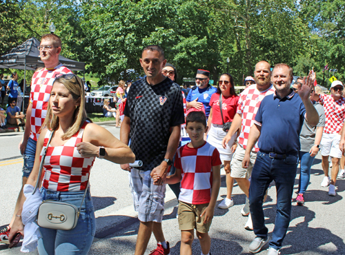 Croatian Cultural Garden in Parade of Flags on One World Day