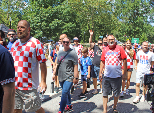 Croatian Cultural Garden in Parade of Flags on One World Day