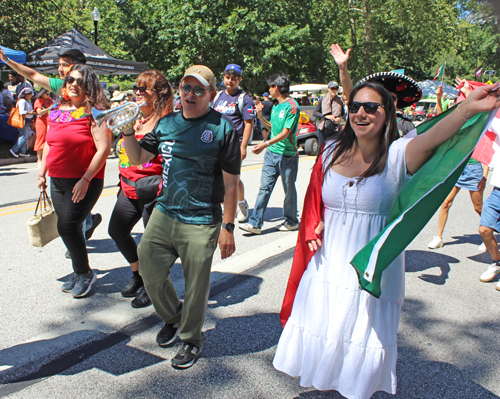 Mexican Garden in Parade of Flags at One World Day 2025