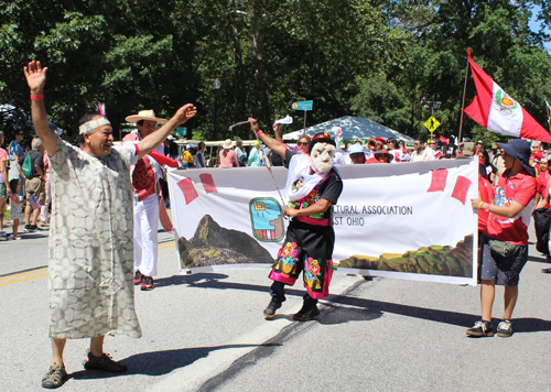Peruvian Cultural Garden in Parade of Flags on One World Day 2025