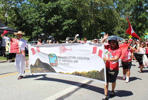 Peruvian Cultural Garden in Parade of Flags on One World Day 2025