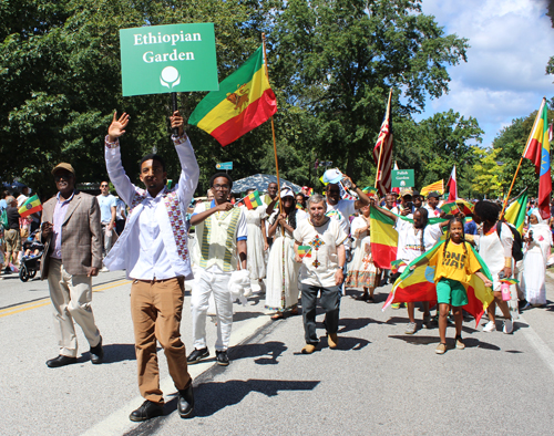 Ethiopian Cultural Garden in Parade of Flags 2025