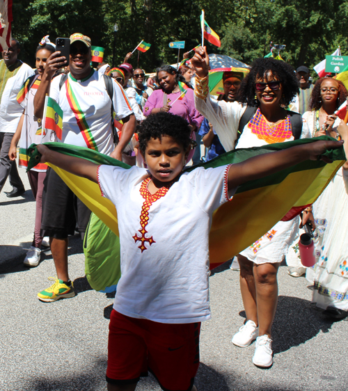 Ethiopian Cultural Garden in Parade of Flags 2025