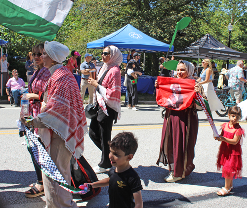 Jordan Community in Parade of Flags at at One World Day