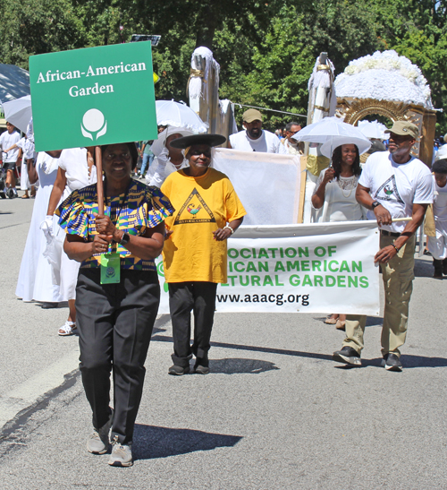 African American Garden at 2025 One World Day Parade of Flags