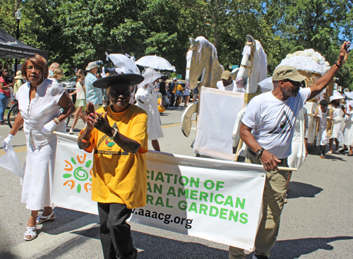 African American Garden at 2025 One World Day Parade of Flags
