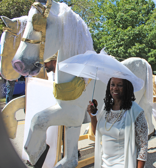 African American Garden at 2025 One World Day Parade of Flags