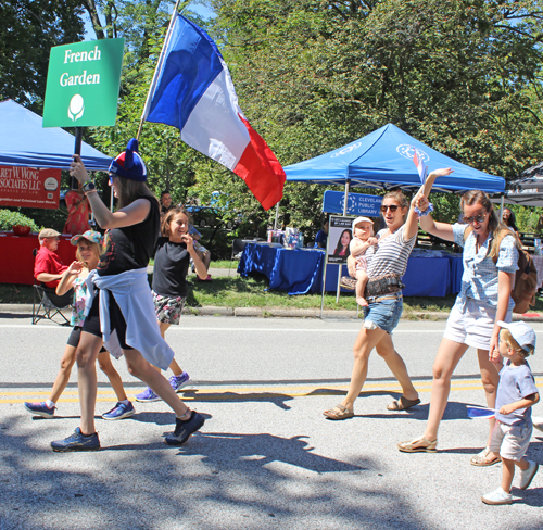 French Garden in the Parade of Flags at One World Day 2025