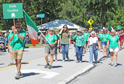 Irish Cultural Garden in the Parade of Flags at One World Day 2025