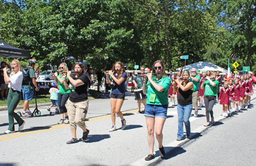 Irish Cultural Garden in the Parade of Flags at One World Day 2025