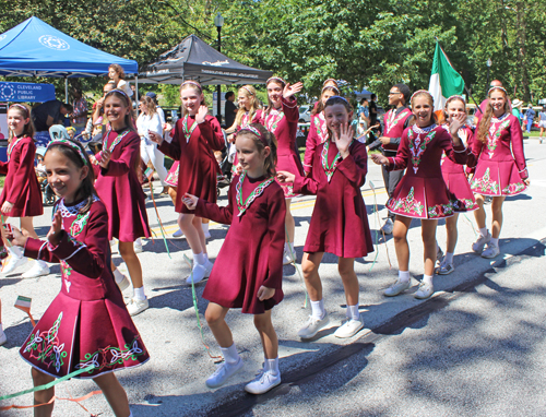 Irish Cultural Garden in the Parade of Flags at One World Day 2025