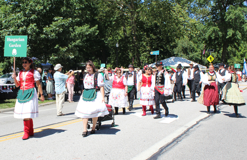 Hungarian Garden in Parade of Flags 2025