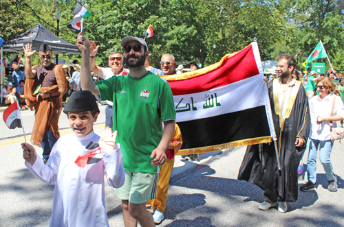 Iraqi community in Parade of Flags on One World Day 2025