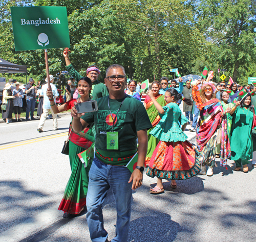 Bangladesh community in Parade of Flags on One World Day 2025
