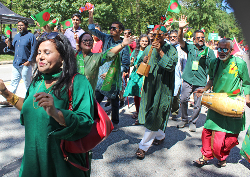 Bangladesh community in Parade of Flags on One World Day 2025