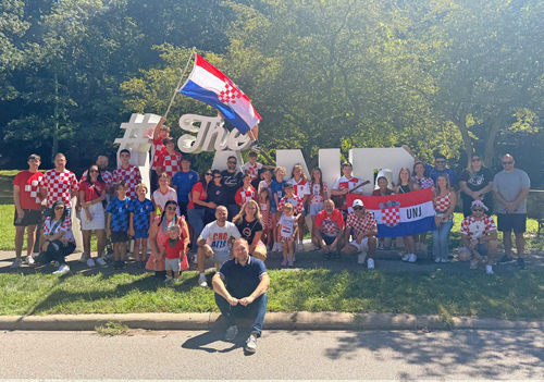 Croatian Cultural Garden in Parade of Flags on One World Day
