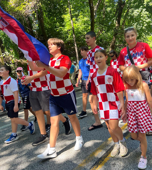 Croatian Cultural Garden in Parade of Flags on One World Day