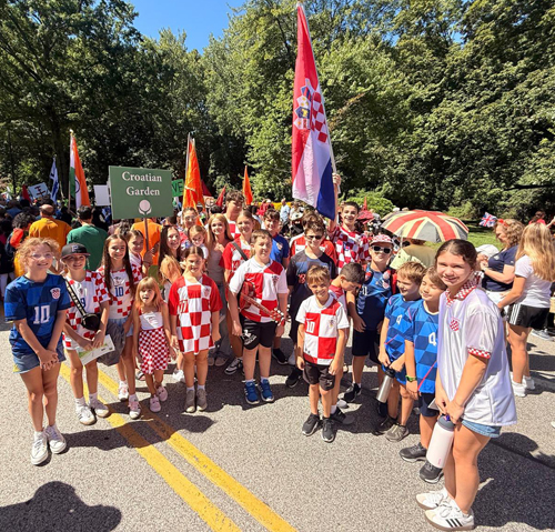 Croatian Cultural Garden in Parade of Flags on One World Day
