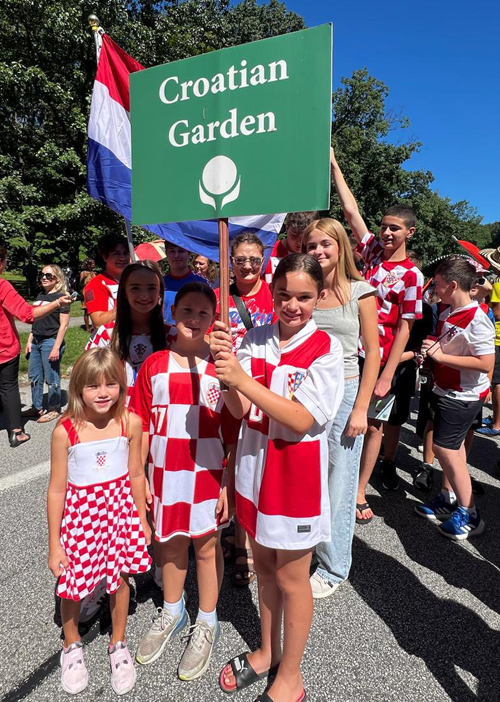 Croatian Cultural Garden in Parade of Flags on One World Day